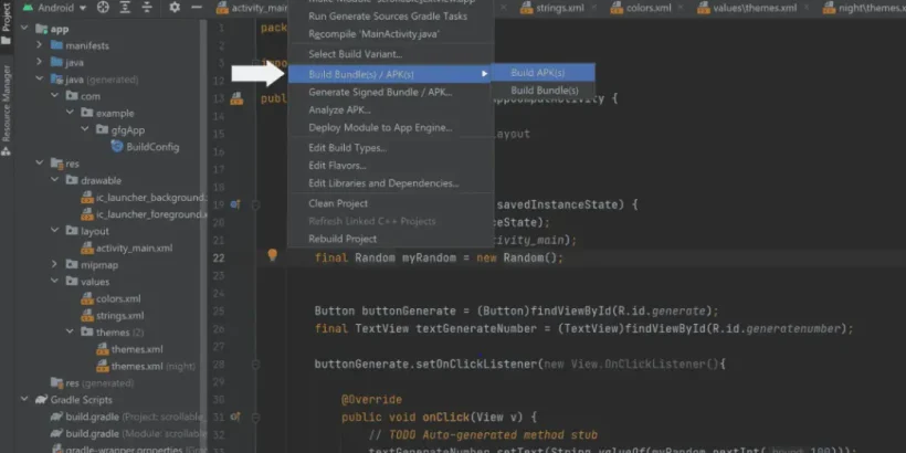 Structure of an APK File